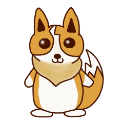 [LINEスタンプ] コーギーの推し