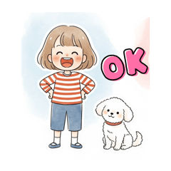 [LINEスタンプ] Easy-to-use stickers for daily chats.