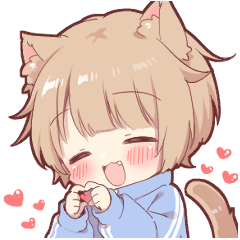 [LINEスタンプ] ゆるふわ猫耳少年