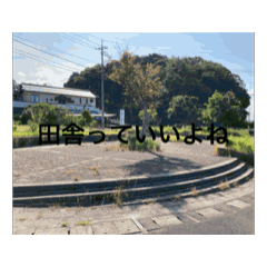 [LINEスタンプ] 田舎アピスタンプ