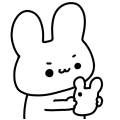 [LINEスタンプ] 既読無視許さないうさぎ2