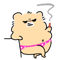 [LINEスタンプ] ハードボイルドなSES営業 