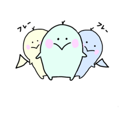 [LINEスタンプ] まめもんず 〜毎日使える40セット〜