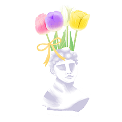 [LINEスタンプ] 気ままな花のある日々