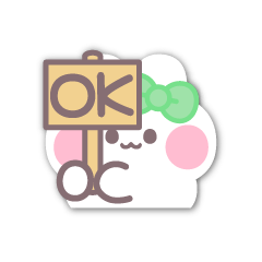 [LINEスタンプ] 動くうしゃぎ！！3 緑色