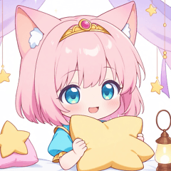 [LINEスタンプ] アラビアンナイトの猫の女の子スタンプ