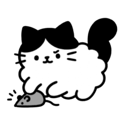 [LINEスタンプ] ふわもこにゃんこ～日常編～ 