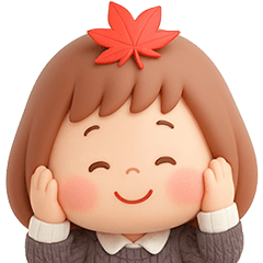 [LINEスタンプ] ずっと使える秋のことば♡ぶちゃこの日常