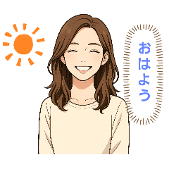 [LINEスタンプ] 女友達スタンプ1