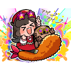 [LINEスタンプ] 『らこぽん＆みらいちゃん』スタンプ 3