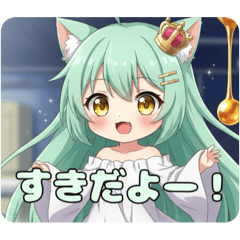 [LINEスタンプ] ゆったり日々を過ごしたいみなみちゃん