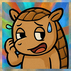 [LINEスタンプ] 激走！アルマジロ神伝説@SFW