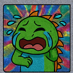 [LINEスタンプ] 伝説の爆走イグアナ団@SFW