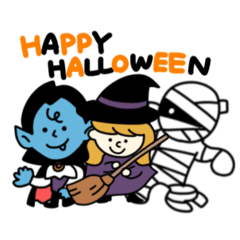 [LINEスタンプ] ハロウィン大集合スタンプ
