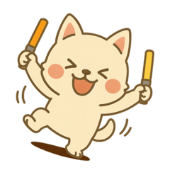 [LINEスタンプ] 白柴の日常生活スタンプ