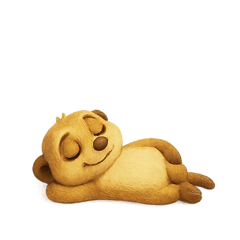 [LINEスタンプ] ぐでっと脱力♪ミーアキャットスタンプ