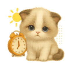 [LINEスタンプ] Wordless Cat Moods
