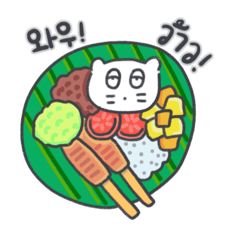 [LINEスタンプ] 旅人ベベニャン (韓国語 - タイ語) 5 fetchpriority=high