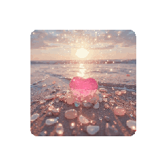 [LINEスタンプ] Seagrass on the beach.海辺のシーグラス
