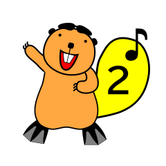 [LINEスタンプ] トービー2 from シンギング・ビーバーズ