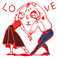 [LINEスタンプ] まいにちバレエ 
