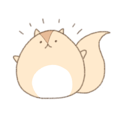 [LINEスタンプ] まるまるりすさん