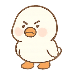 [LINEスタンプ] ちびアヒル気分パレード