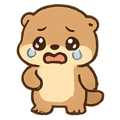[LINEスタンプ] ふわふわカワウソ きもちパレード