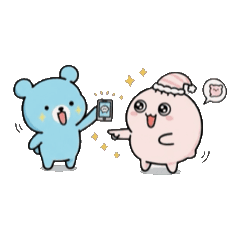 [LINEスタンプ] もちくまフレンズ 