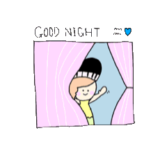 [LINEスタンプ] どれみちゃん★動くよ！毎日スタンプ 