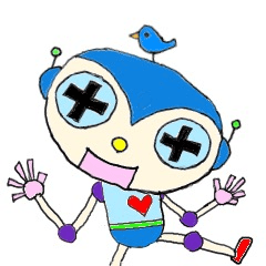 [LINEスタンプ] ハートロボ