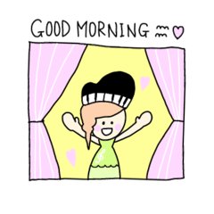 [LINEスタンプ] どれみちゃん★毎日つかえるスタンプ