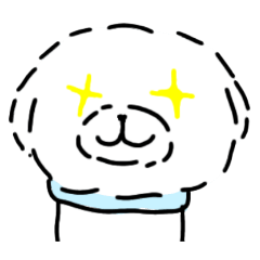 [LINEスタンプ] マルチーズのユキちゃんとなかまたち 