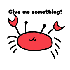 [LINEスタンプ] かにクラッブ
