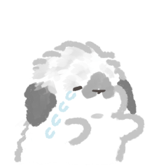 [LINEスタンプ] うさはけだるげ2