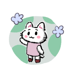 [LINEスタンプ] へにねことトンボ玉スタンプ
