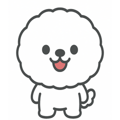 [LINEスタンプ] ビションの一言スタンプ