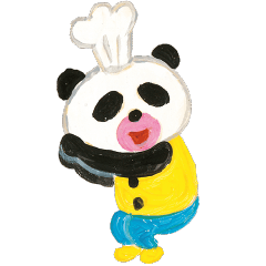 [LINEスタンプ] パンダのおさじ ハッピー！スタンプ