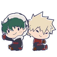 [LINEスタンプ] 冬十傑スタンプ【ヒロアカ】