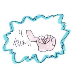 [LINEスタンプ] 葉隠の手描きスタンプ