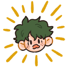[LINEスタンプ] 葉多のヒロアカスタンプ2