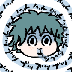 [LINEスタンプ] ヒロアカ好きに使って欲しいスタンプ2
