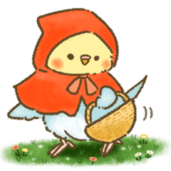 [LINEスタンプ] 昔話・童話に紛れこむインコ