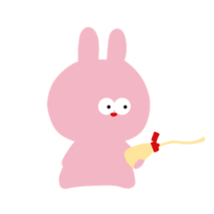 [LINEスタンプ] 多忙な(？)うさぎスタンプ3