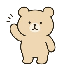 [LINEスタンプ] ほっこりくまさん2025