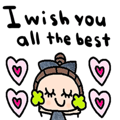 [LINEスタンプ] (nenerin会話スタンプ373英語気遣い)修正