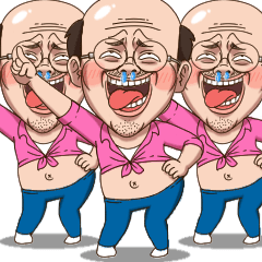 [LINEスタンプ] 愛されおじ無双3