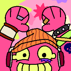 [LINEスタンプ] ポップ(でウザイ)キャラクター達 