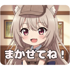 [LINEスタンプ] 探偵ミルクティーみなみちゃん