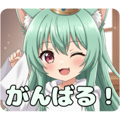 [LINEスタンプ] 何度でも立ち上がるみなみちゃんプレミアム